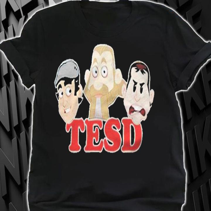 Tell 'Em Steve-Dave three heads T-shirt shirt