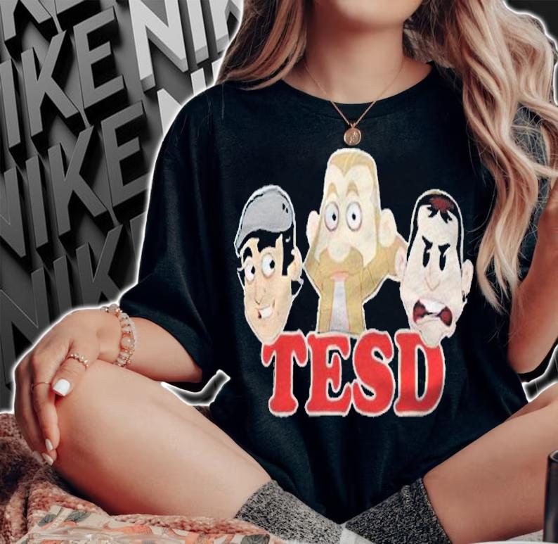 Tell 'Em Steve-Dave three heads T-shirt woman shirt