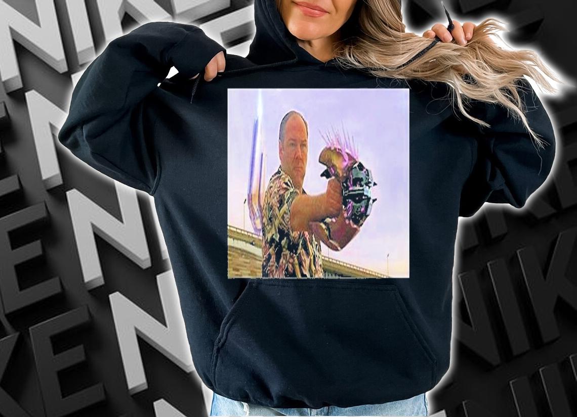 Tony Soprano With A Needler T-Shirt