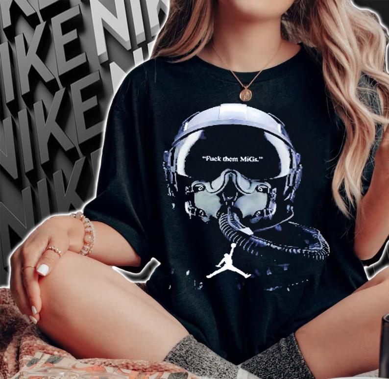 Ghost Of Kyiv Fuck Them MiGs T-Shirt woman shirt