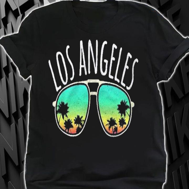 Los Angeles California Retro Surf Vintage Distressed Gift shirt