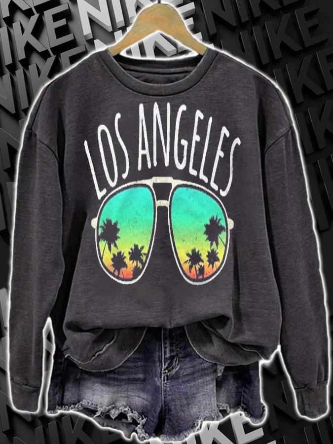 Los Angeles California Retro Surf Vintage Distressed Gift shirt