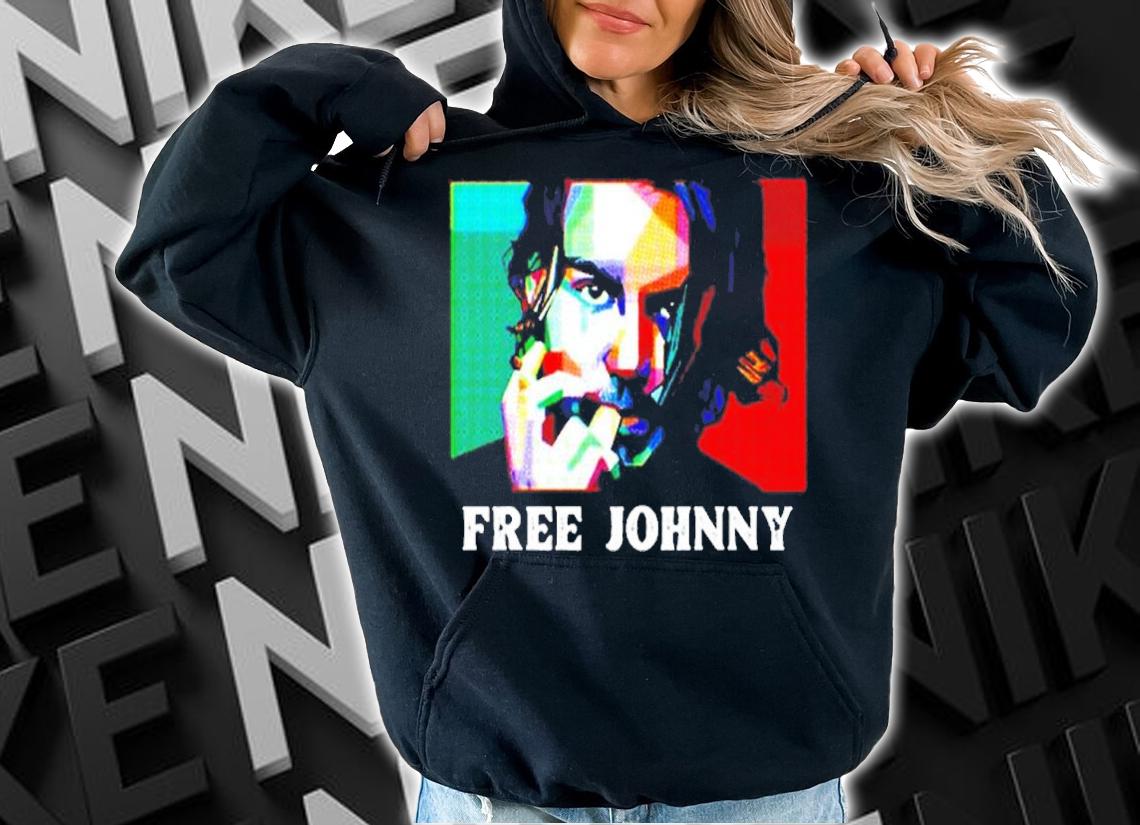 Official Free Johnny Depp Shirt hoodie