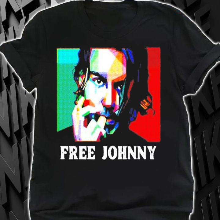 Official Free Johnny Depp Shirt shirt
