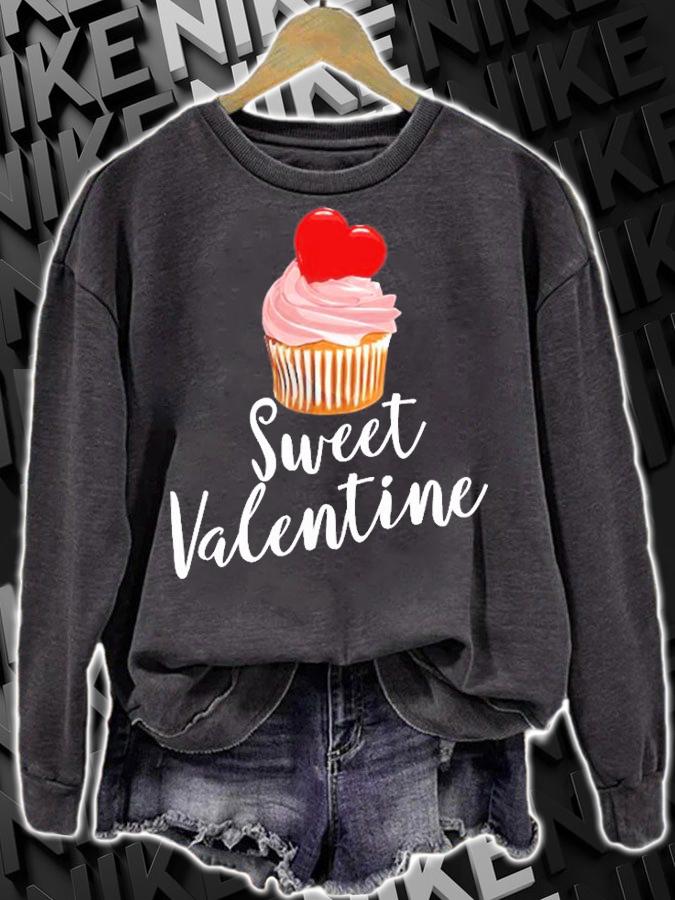 Valentines Day Cupcake Love Muffin Cupcake T-Shirt sweatshirt