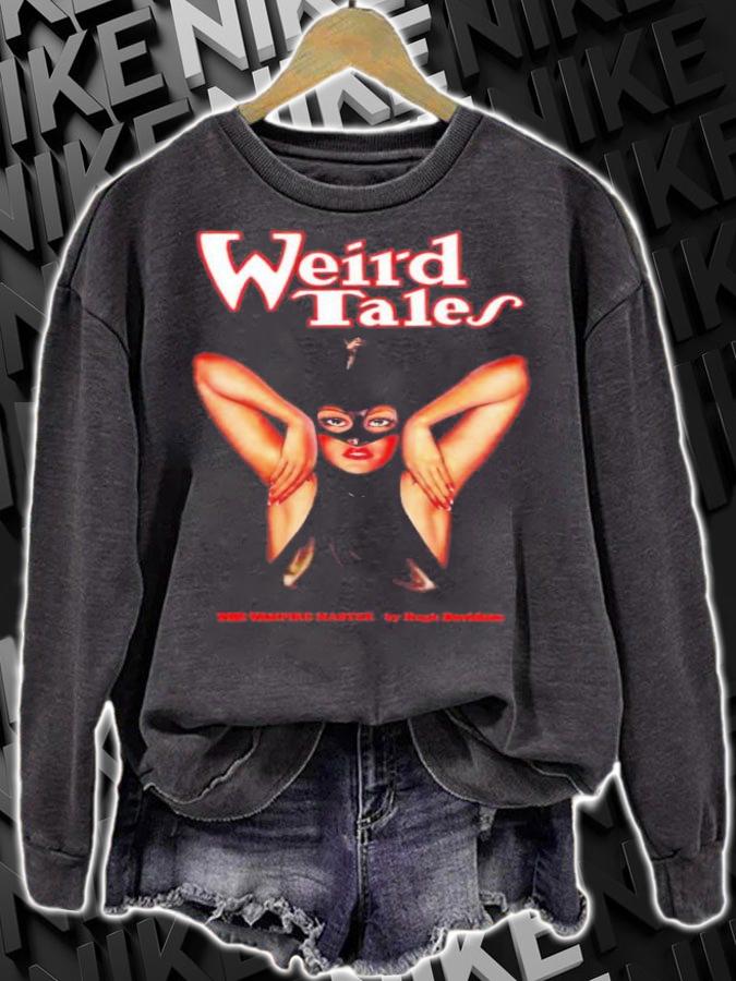 Weird Tales The Vampire Master Shirt sweatshirt