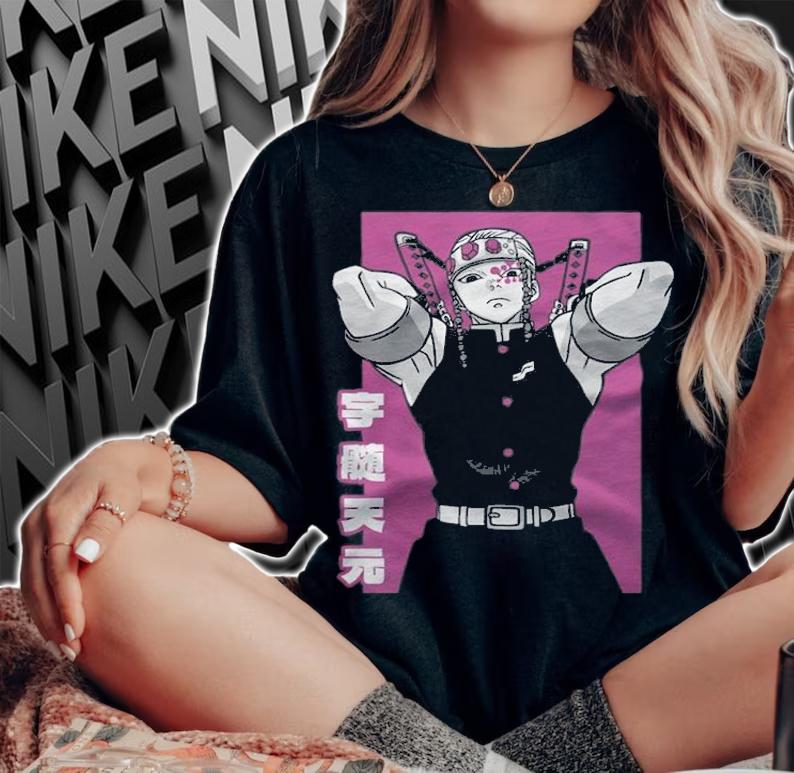 Demon Slayer Tengen Uzui fight T-shirt