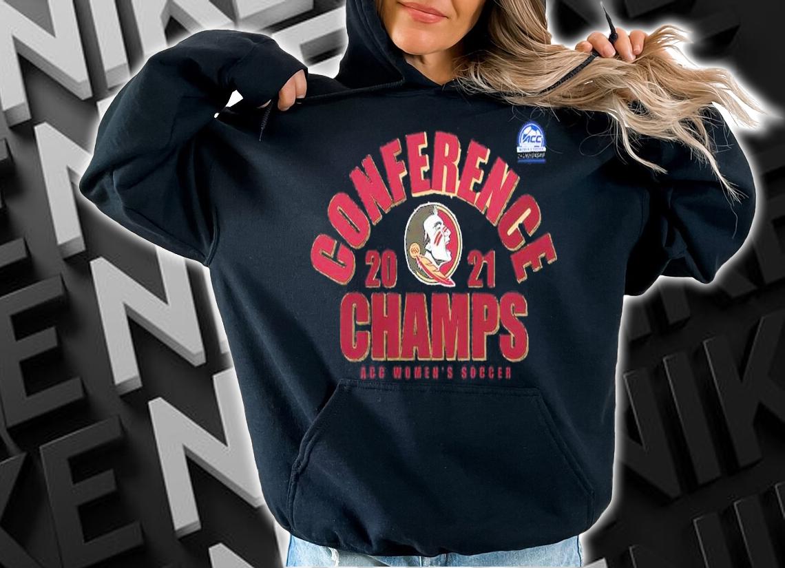 Florida State Seminoles 2021 ACC Women's Soccer Champions shirt