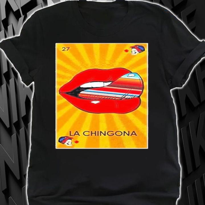 La Chingona Loteria T-Shirt shirt