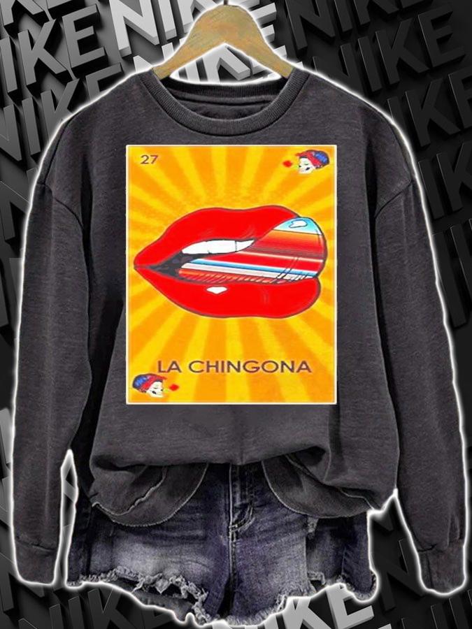 La Chingona Loteria T-Shirt sweatshirt