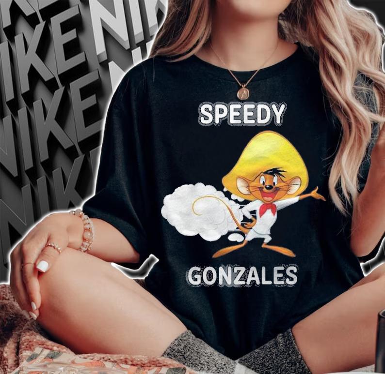 Looney Tunes Speedy Gonzales Portrait Premium Shirt