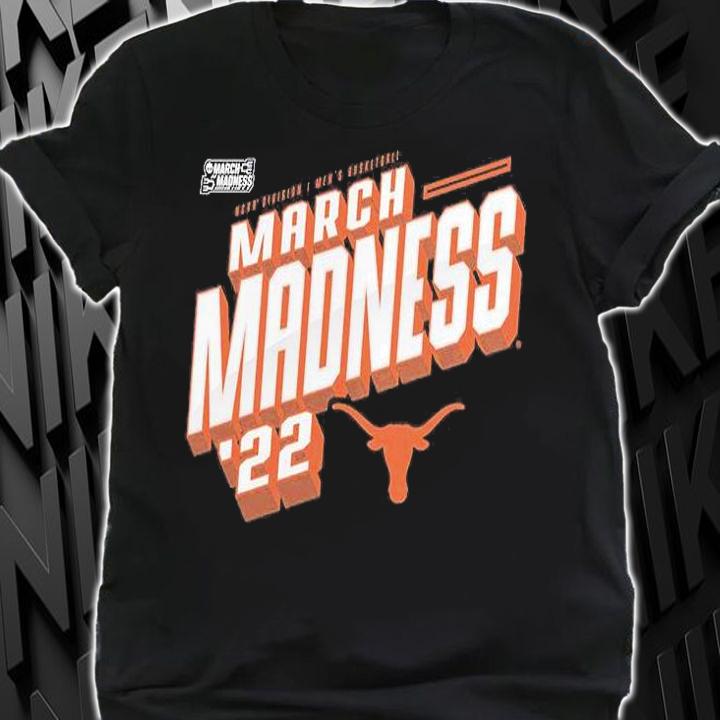 Texas Longhorns 2022 NCAA Division I Men's Basketball March Madness T-Shirt