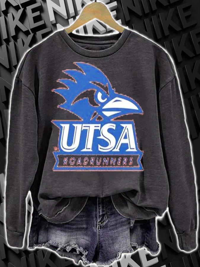 UTSA Roadrunners Logo Football Team T-Shirt