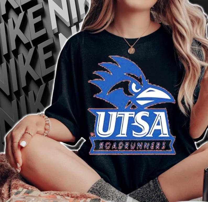UTSA Roadrunners Logo Football Team T-Shirt
