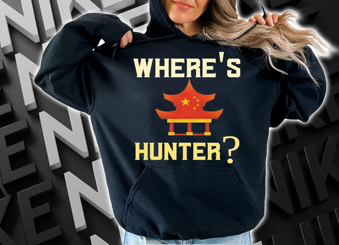 Where's Hunter Beijing Chinese T-Shirt hoodie