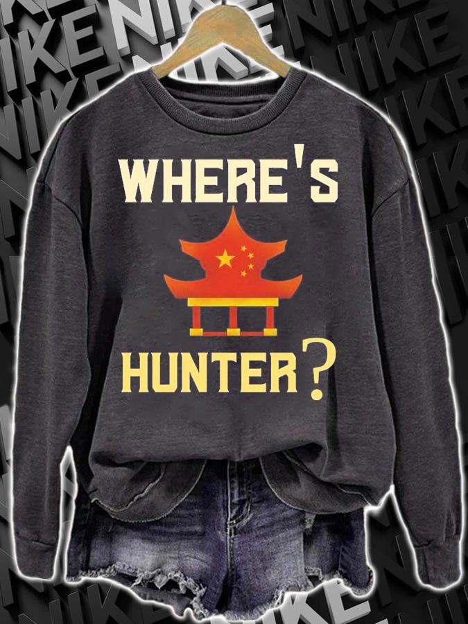 Where's Hunter Beijing Chinese T-Shirt sweatshirt