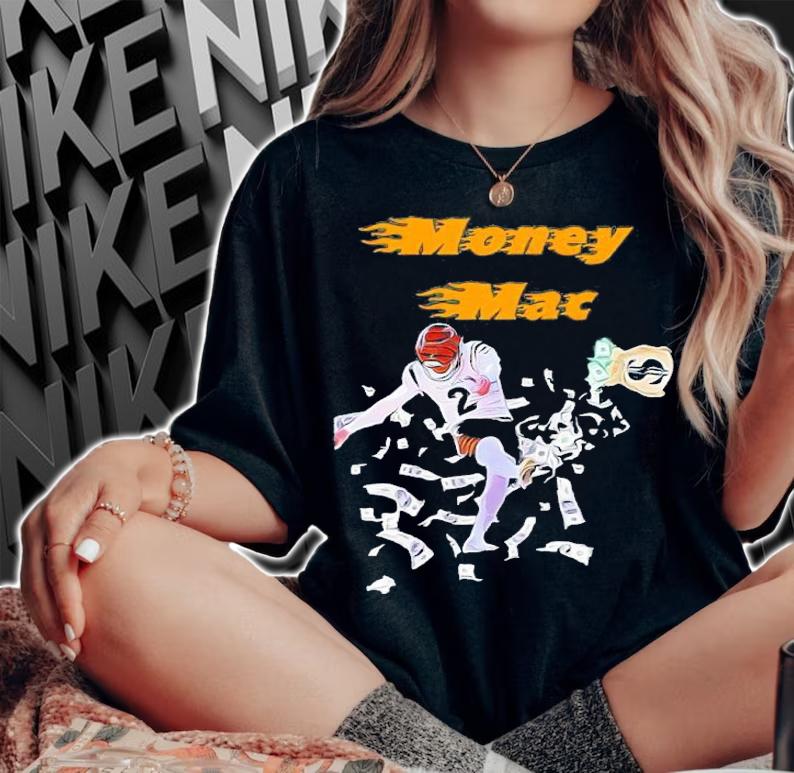 Cincinnati Bengals Evan McPherson Money Mac Shirt woman shirt
