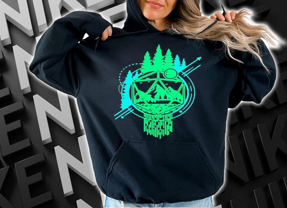 D20 Roll For Adventure Inkling T-Shirt hoodie