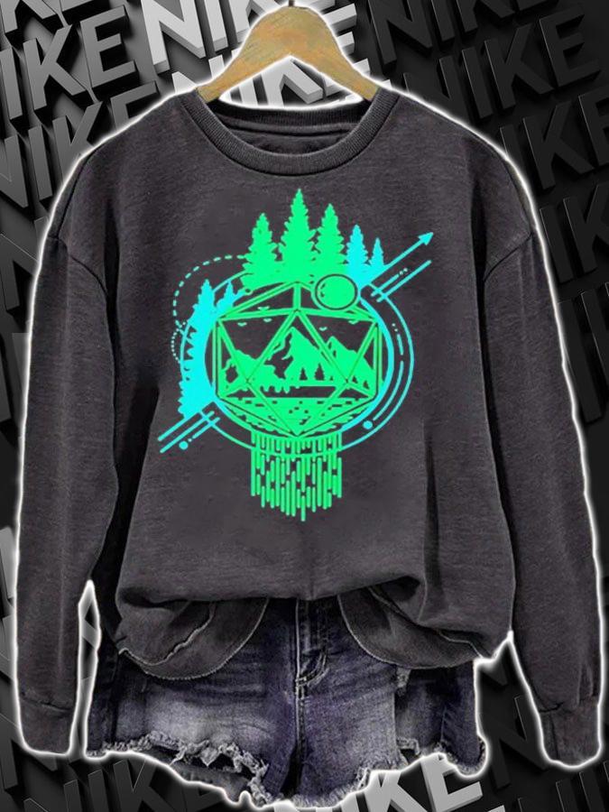 D20 Roll For Adventure Inkling T-Shirt sweatshirt
