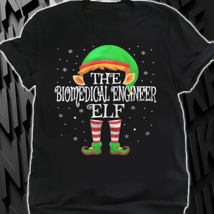 Family Matching Group Christmas The Biomedical Engineer Elf Shirt shirt