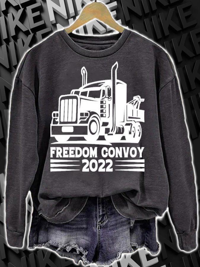 Freedom Convoy 2022 Trucker Support Truckers Shirt sweatshirt