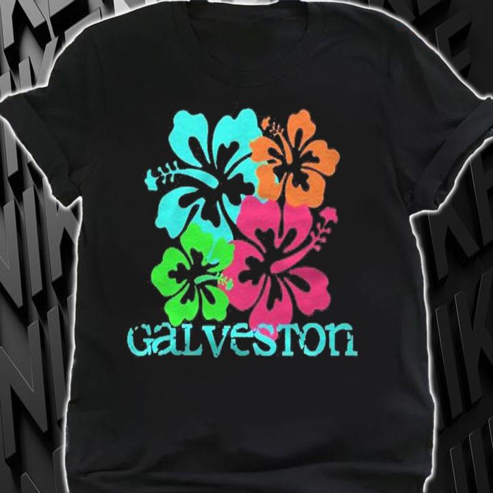 Galveston Beach Tropical Paradise Travel Surf Ocean Vacay Pullover Shirt