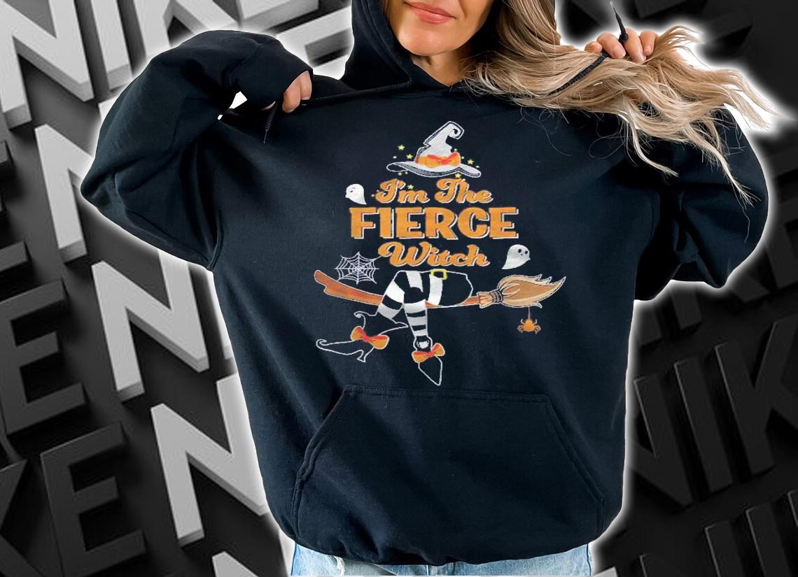 Im The Fierce Witch Costume Halloween Matching Group Shirt