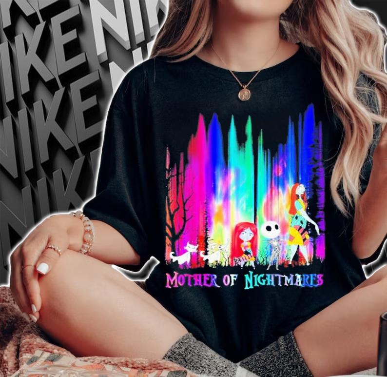 Jack Skellington Sally Mother Of Nightmares Shirt woman shirt