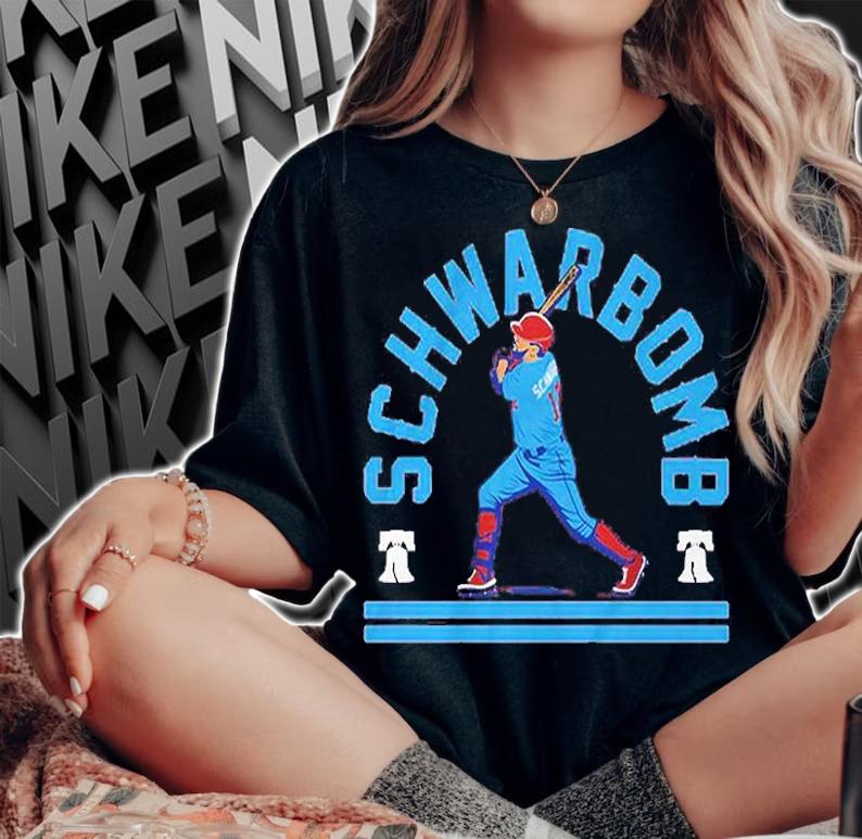 Kyle Schwarber Schwarbomb Philly T-Shirt woman shirt