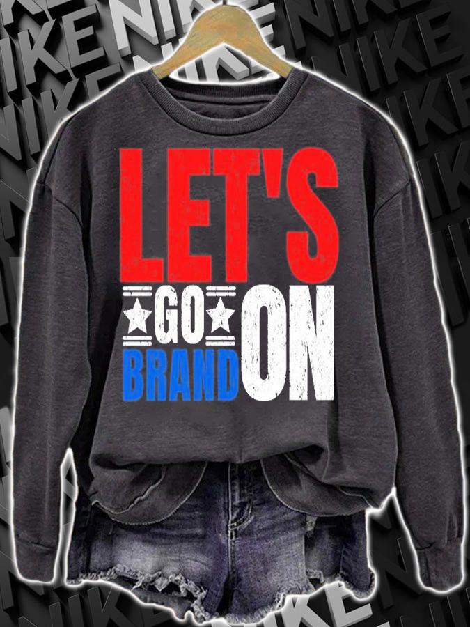 Let's Go Brand ON Vintage T-Shirt sweatshirt