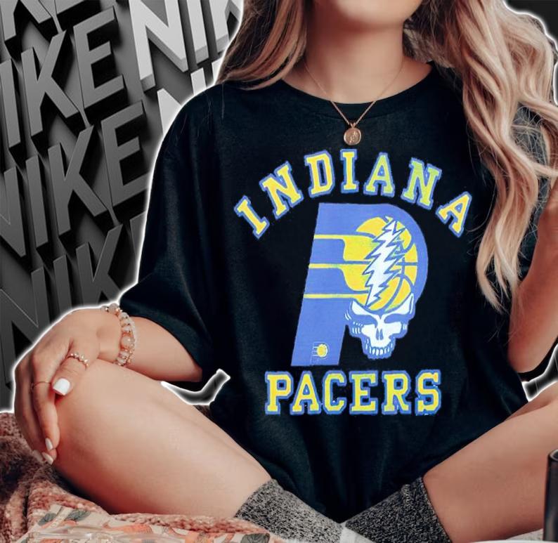 NBA X Grateful Dead X Indiana Pacers Shirt