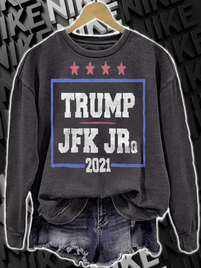 Trump JFK JR. 2021 Pro Trump Election Republican T-Shirt sweatshirt