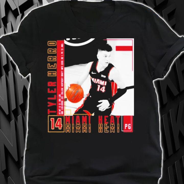 Tyler Herro Miami Basketball Poster Heat Shirt shirt