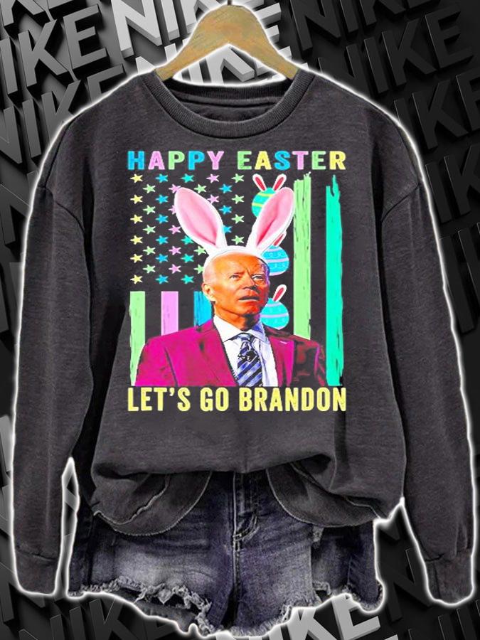 Joe Biden Happy Easter Lets Go Brandon Funny Anti Biden t-shirt sweatshirt