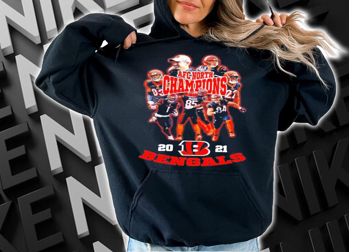 Cincinnati Bengals AFC North 2021 Bengals Champions Shirt hoodie