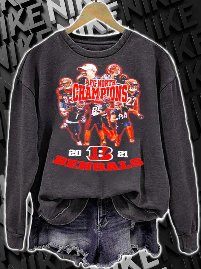 Cincinnati Bengals AFC North 2021 Bengals Champions Shirt sweatshirt