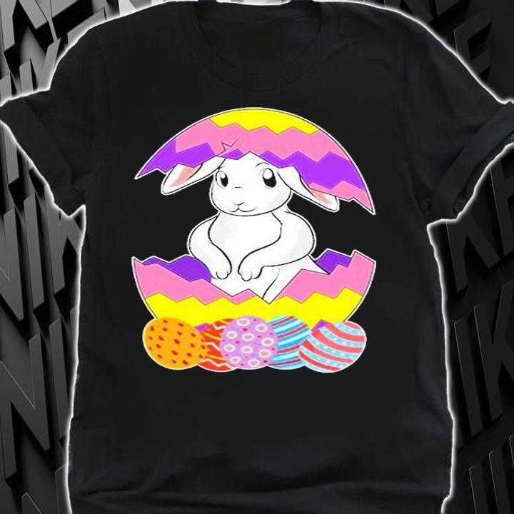 Cute Toddler Happy Easter Bunny Egg Hunt T-Shirt shirt