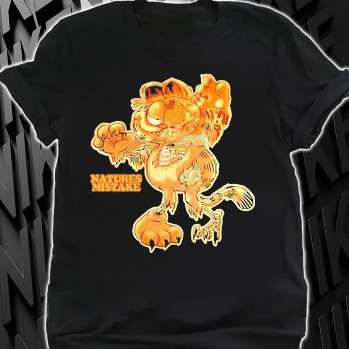 Garfield Zombie Natures Mistake Shirt shirt