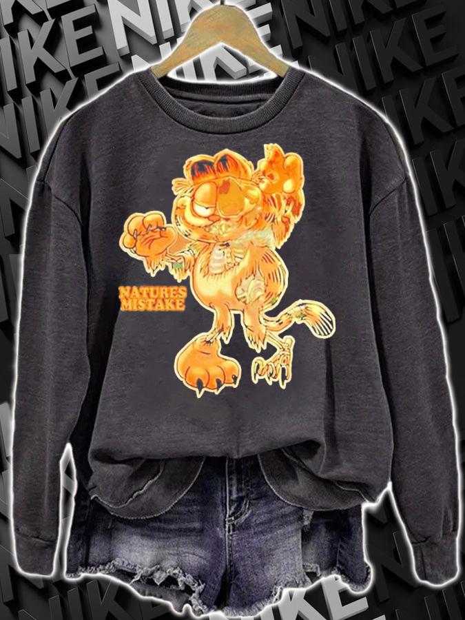 Garfield Zombie Natures Mistake Shirt sweatshirt