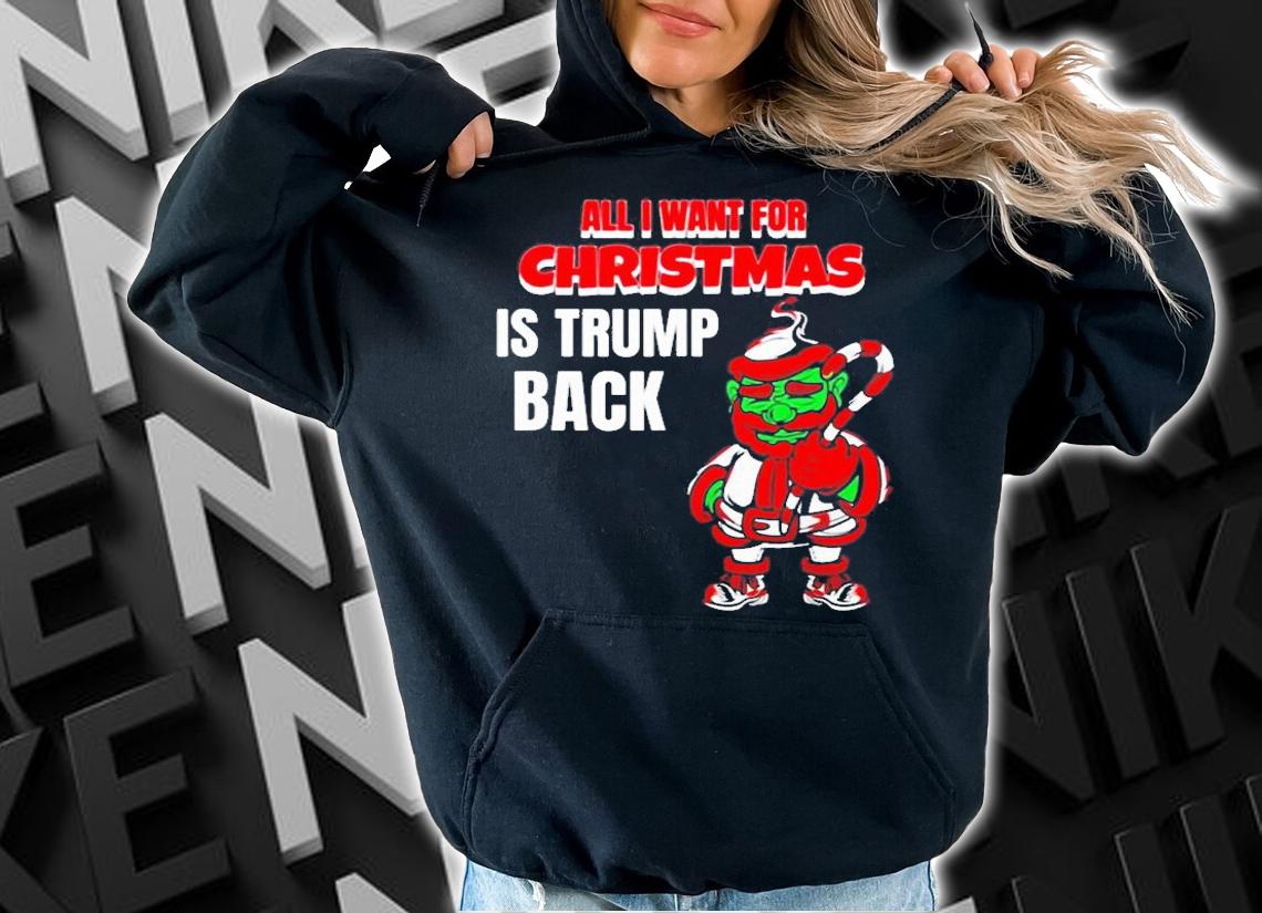 Is Trump Back Pro Trump Christmas 2021 T-Shirt