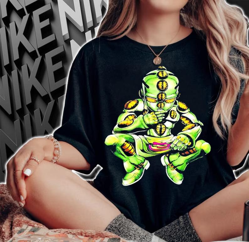 Koichi Stand V2 Jojo Bizarre Adventure All-Star Battle Premium T-Shirt woman shirt