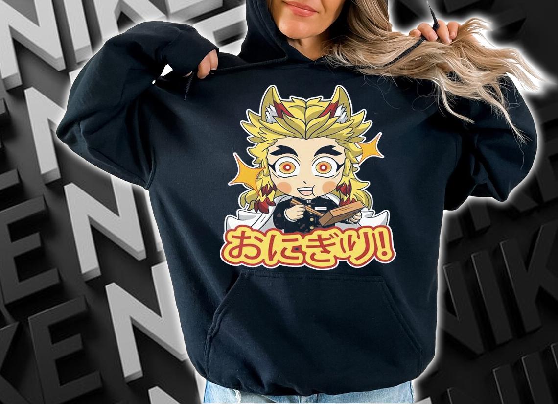 Demon Slayer Rengoku Kyojuro food cute T-shirt
