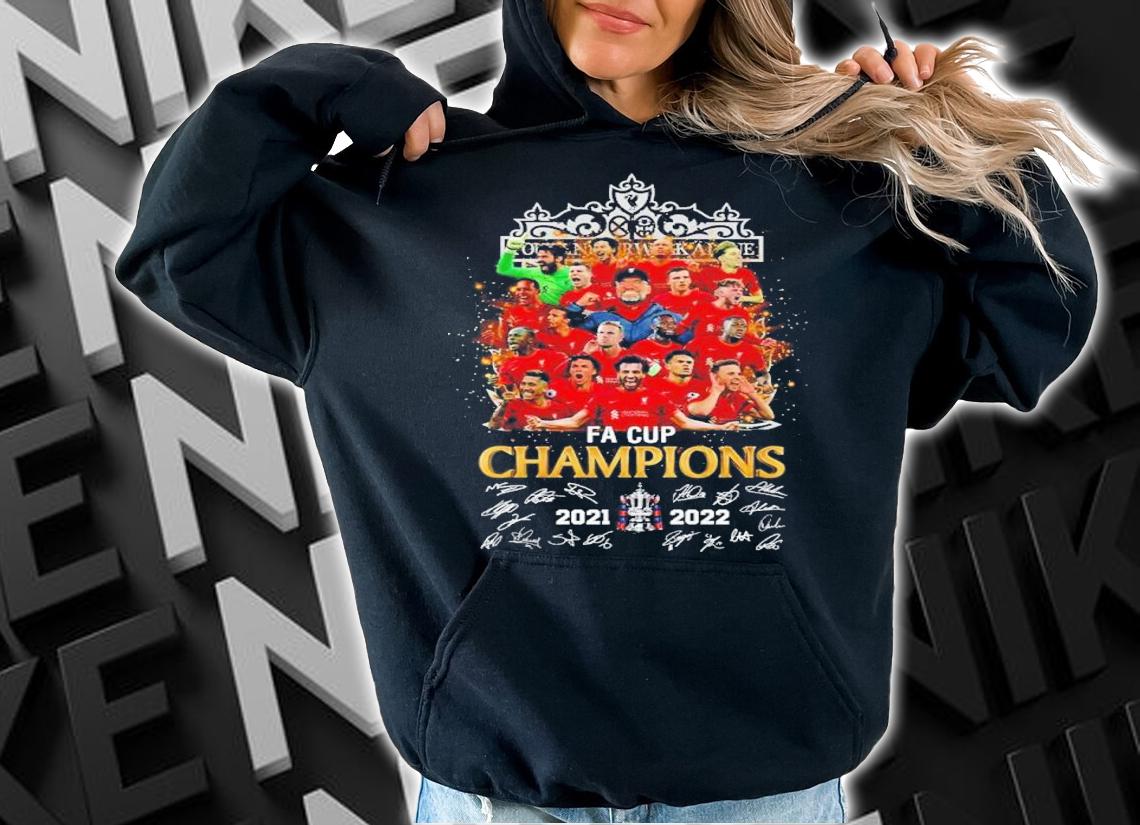 FA Cup Champions 2021-2021 signatures shirt