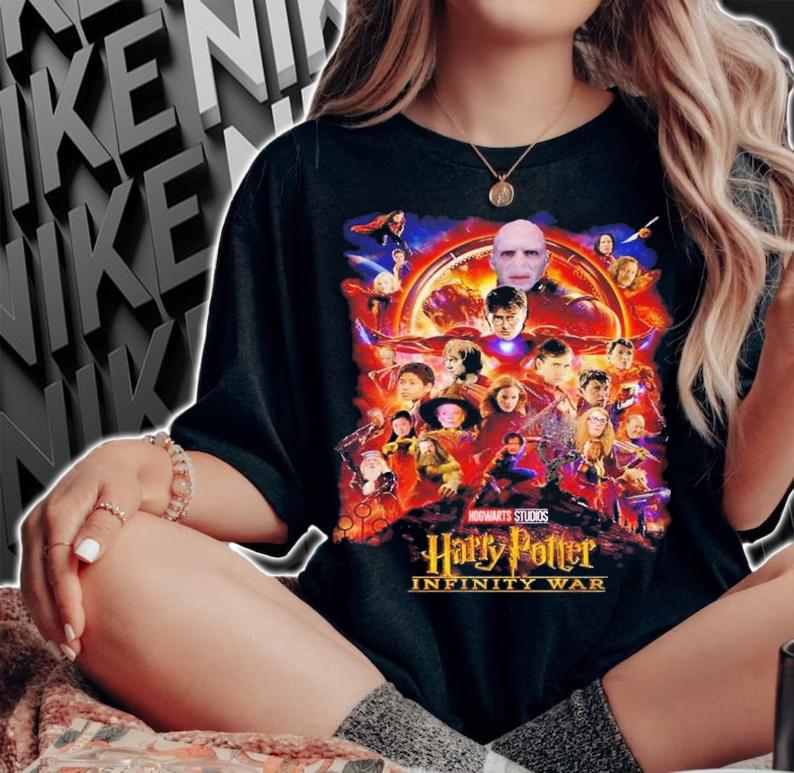 Hogwarts Studios Harry Potter Infinity War Character Shirt