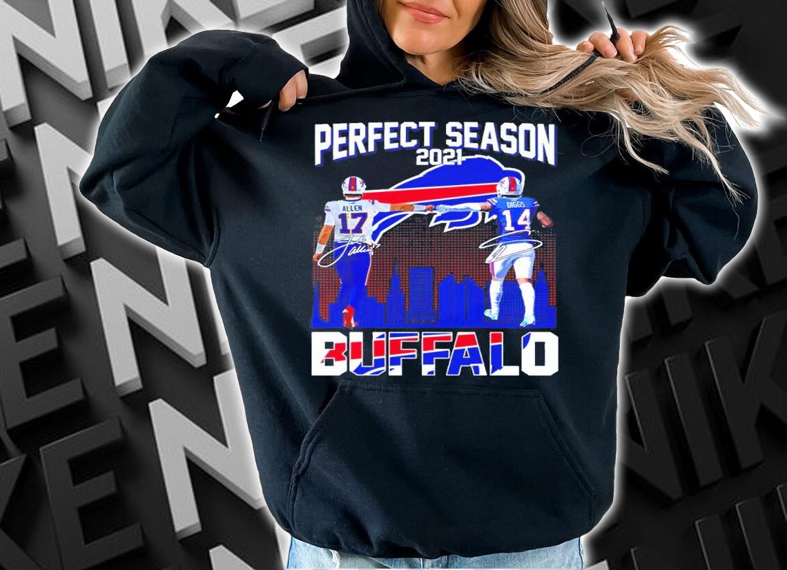 Perfect Season 2021 Buffalo Diggs And Allen Signatures Shirt