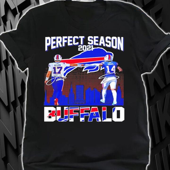 Perfect Season 2021 Buffalo Diggs And Allen Signatures Shirt