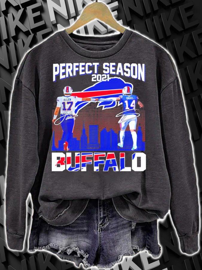 Perfect Season 2021 Buffalo Diggs And Allen Signatures Shirt
