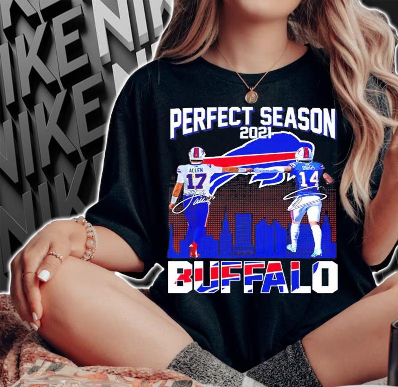 Perfect Season 2021 Buffalo Diggs And Allen Signatures Shirt