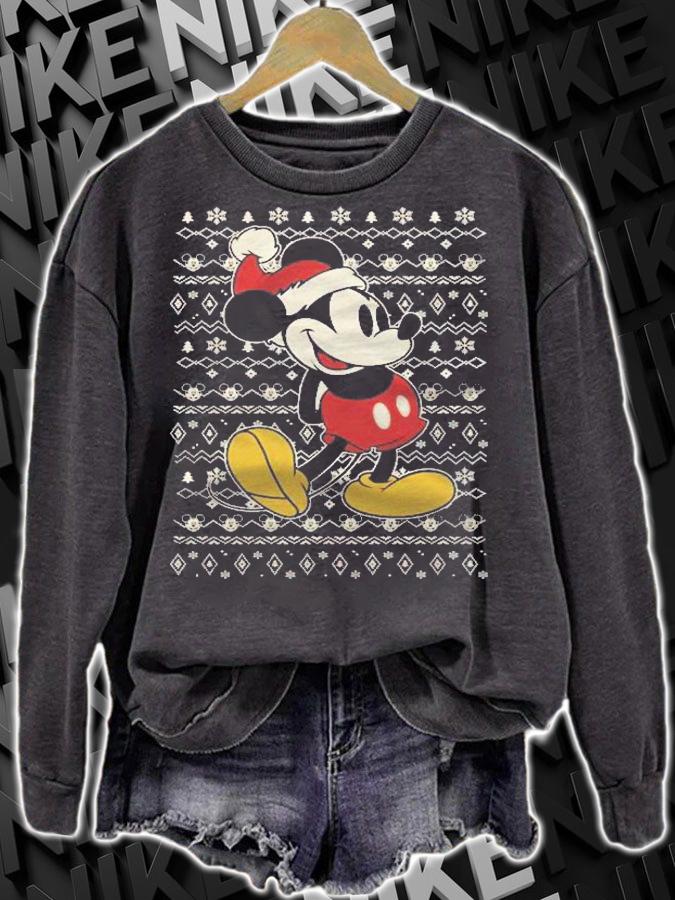 Santa Mickey Mouse Merry Christmas Shirt sweatshirt