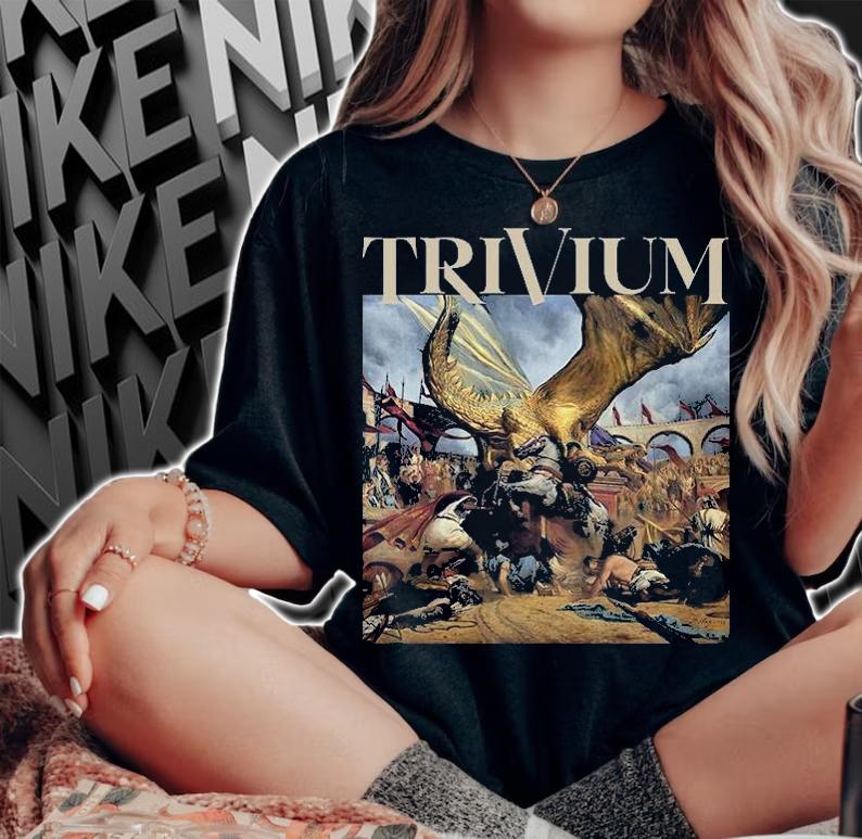 Trivium In The Court Of The Dragon T-Shirt woman shirt